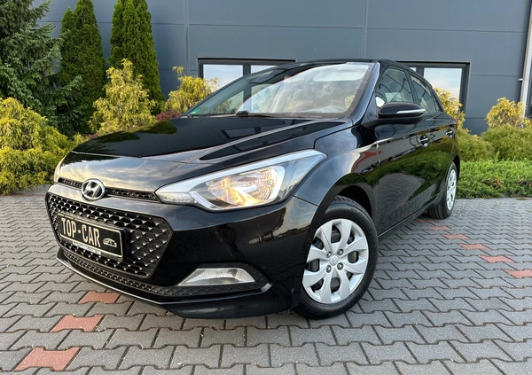 Hyundai i20 cena 32999 przebieg: 138193, rok produkcji 2017 z Warka małe 704